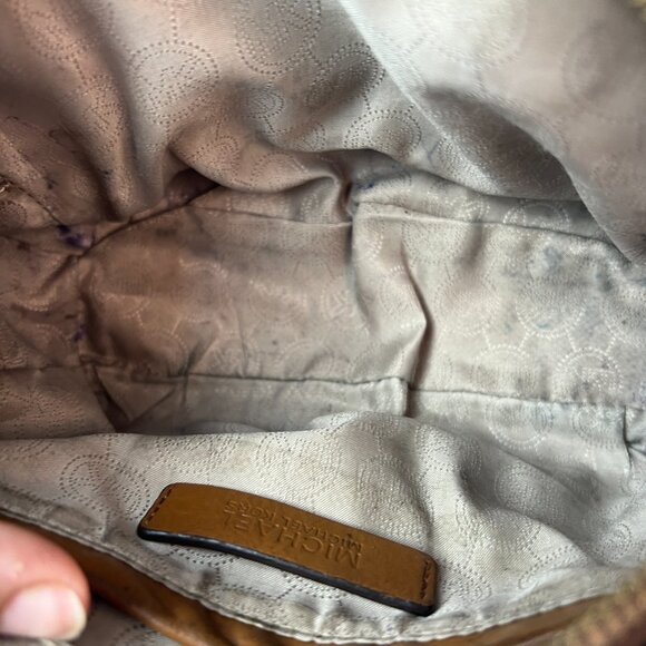 Michael Kors Jet Set Travel XS Duffle Bag Chocolate Brown MK - Picture 7 of 9